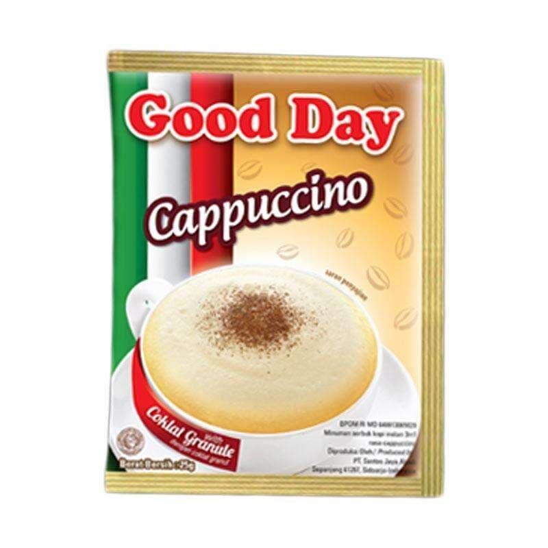 

TERMURAH Good day Cappucino Kopi Instant 3 In 1 1 Renteng 10 Sachet