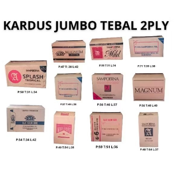 

KARDUS BESAR KARDUS PINDAHAN KARDUS ROKOK TEBAL 2LAYER