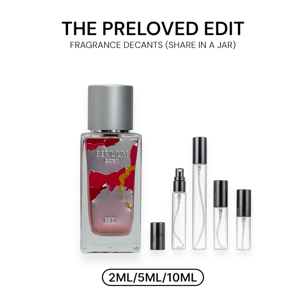 Decant Eser Berilium Extrait de Parfum Eser Perfumery
