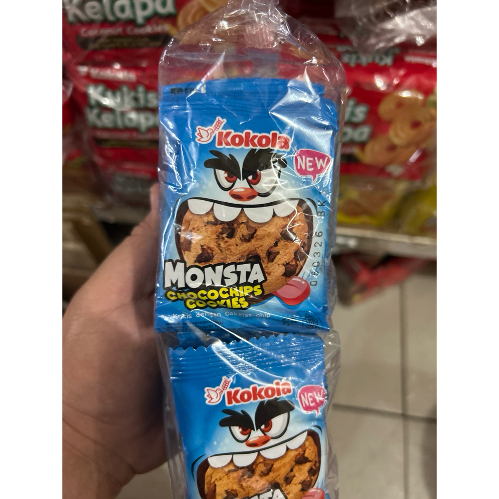

Kokola Monsta choco chips 20x7gram