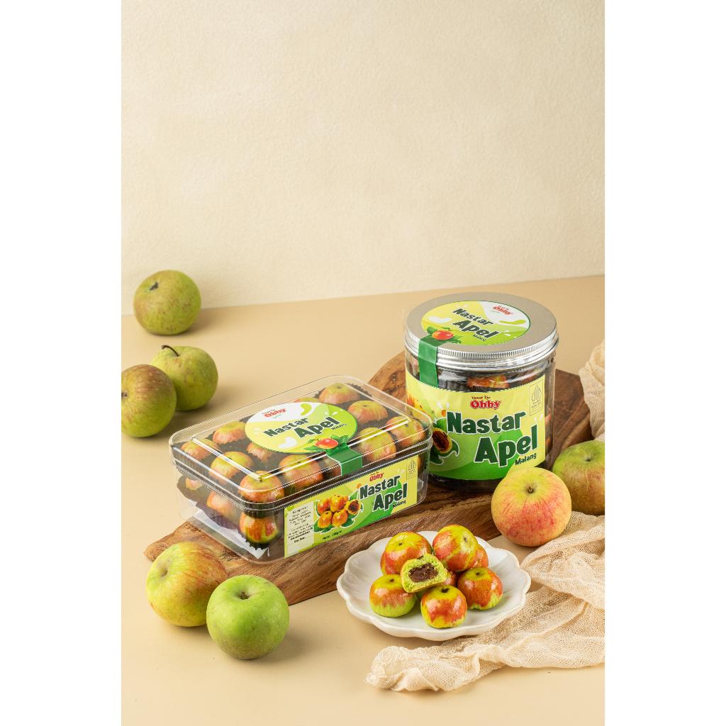 

Nastar Apel Obby Toples 450gr Oleh Oleh Khas Malang Batu