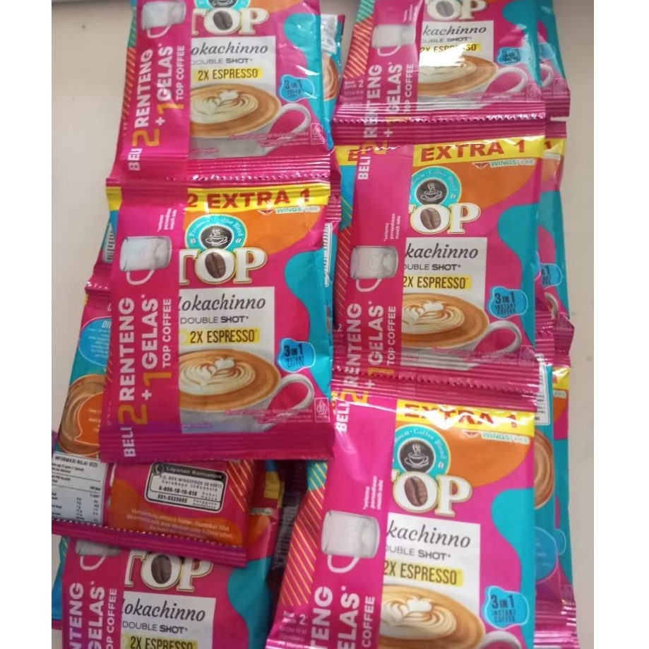 

kopi Top mokachino double shot