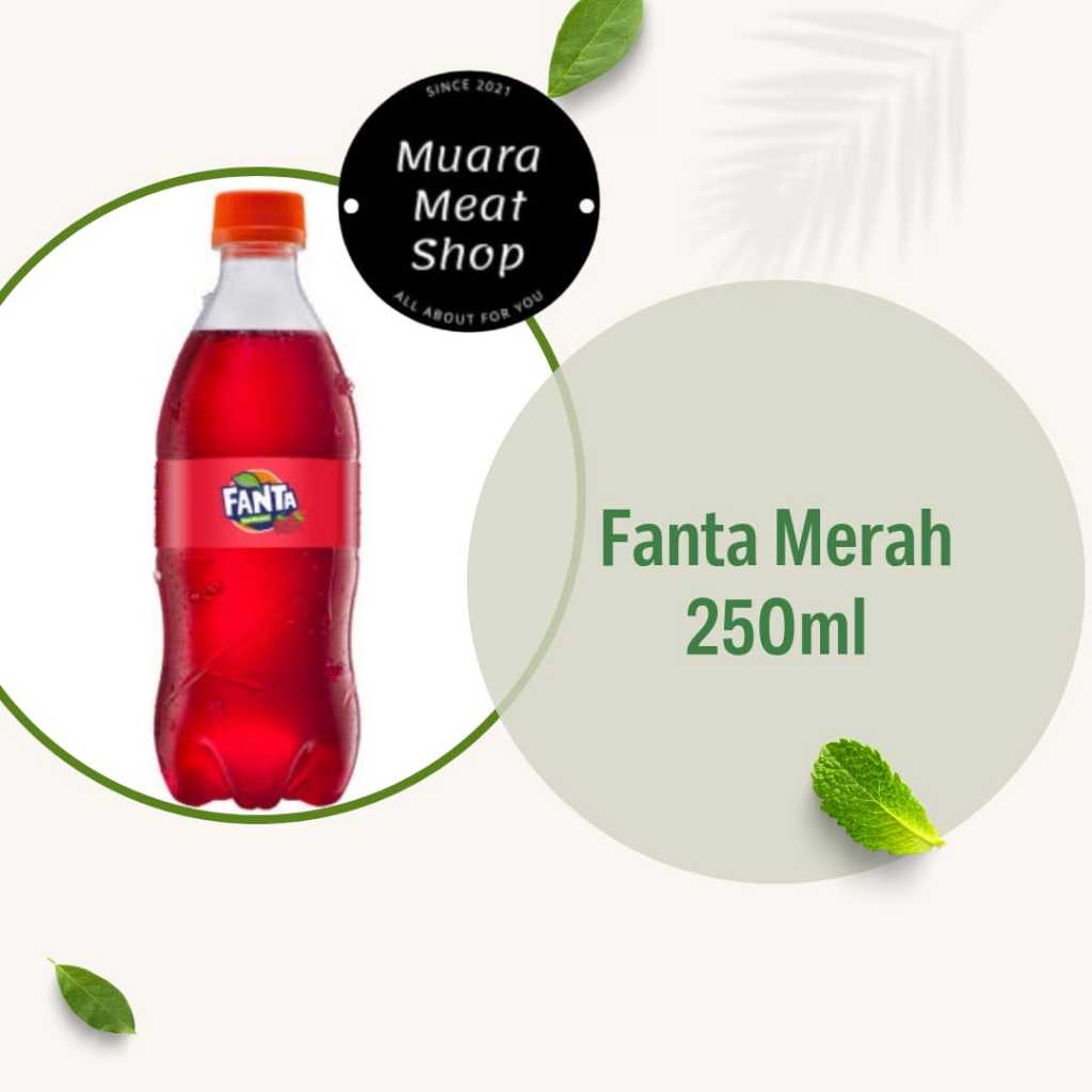 

Fanta Botol 250ml - Refreshing Beverage in Handy Size - Muara Meat Shop bandung