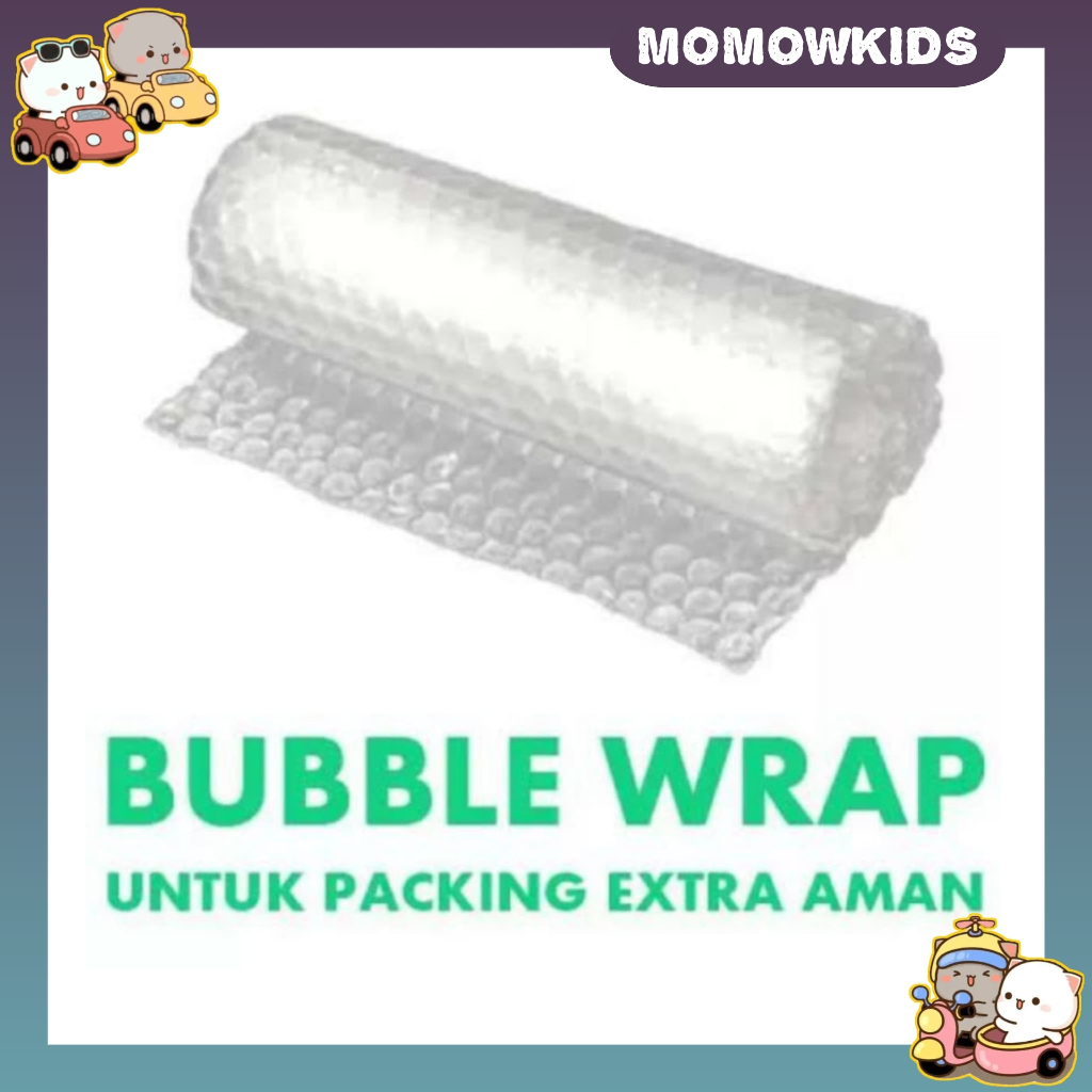 

[MOMOW] Bungkus kertas kado | extra bubble