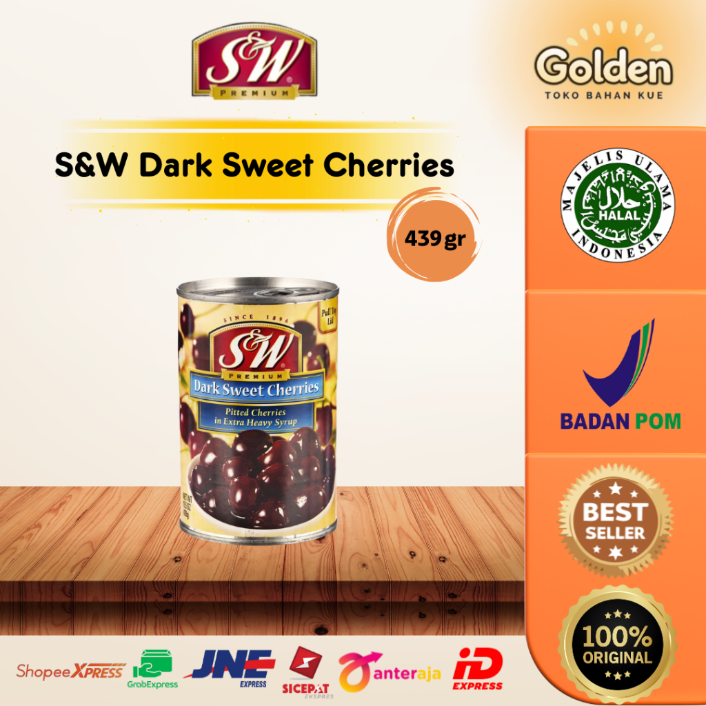

S&W Dark Sweet Cherries 439gr