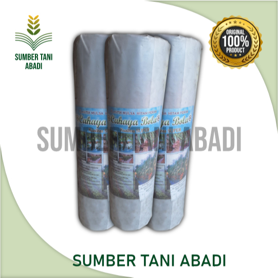 MULSA CAHAYA BOLA - PLASTIK MULSA - UKURAN 60 CM X 450 M / 60 CM X 250 M