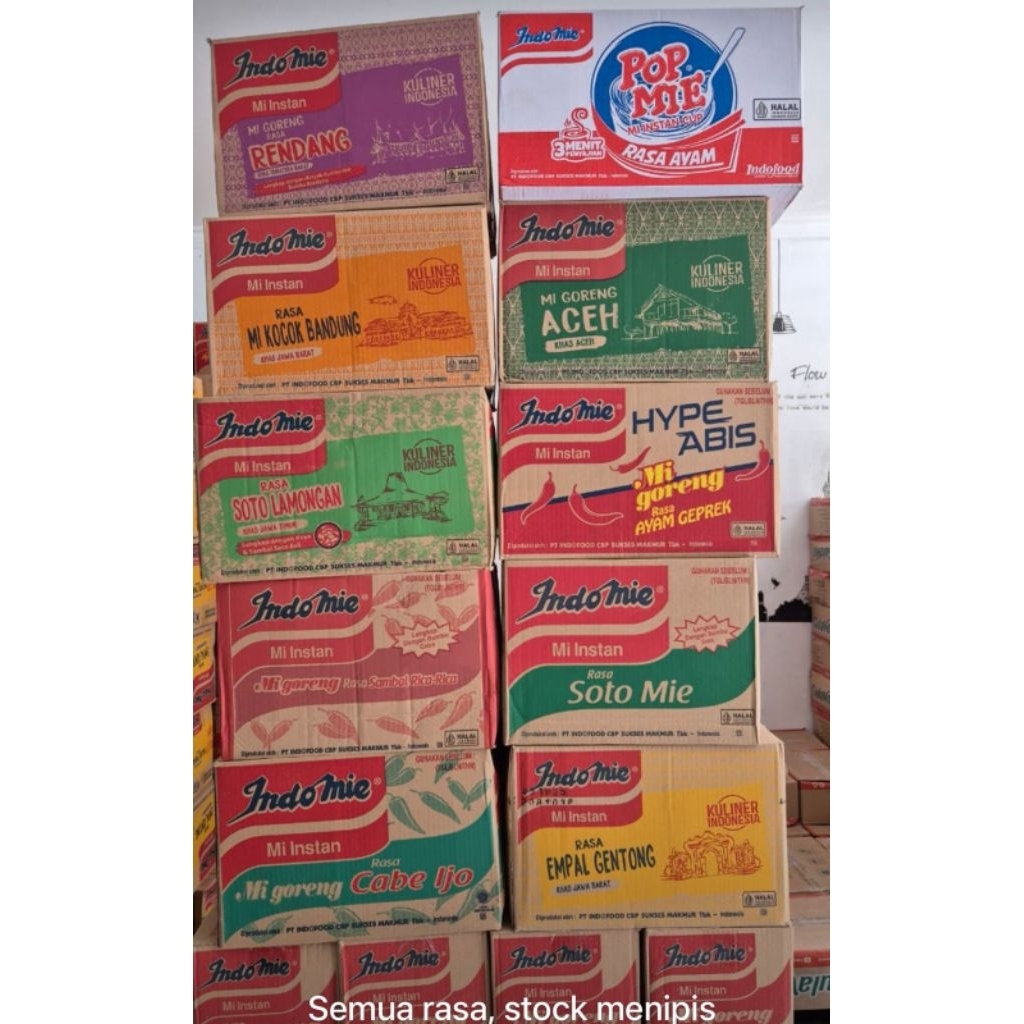 

INDOMIE / INDOMIE GORENG / INDOMIE KUAH / INDOMIE SOTO / INDOMIE SEMUA VARIANT