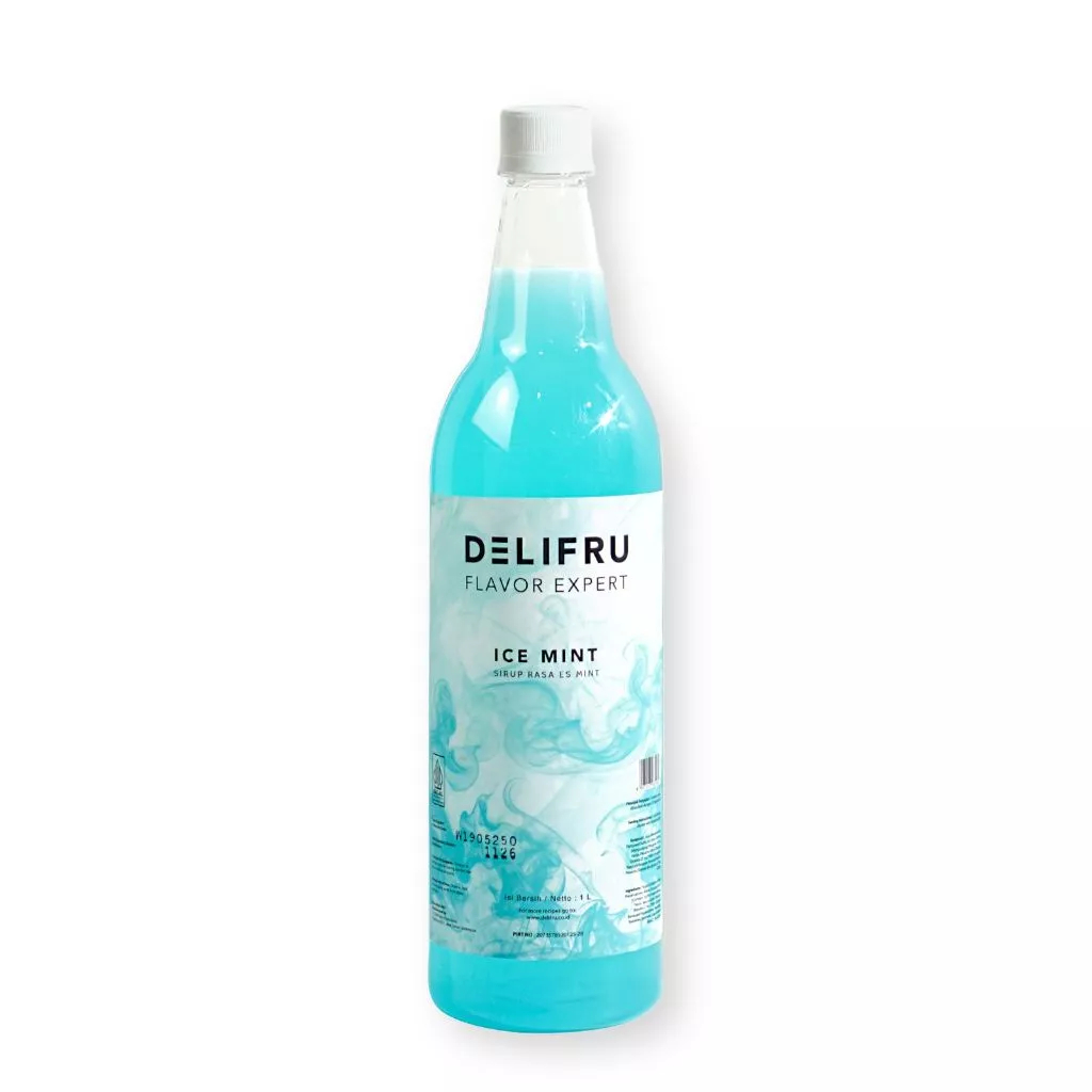 

Syrup Ice Mint Delifru 1 Liter - Sirup Ice Mint