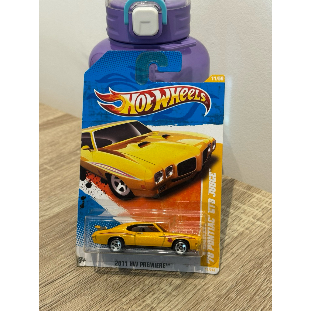 70 Pontiac gto judge hot wheels premiere 2011