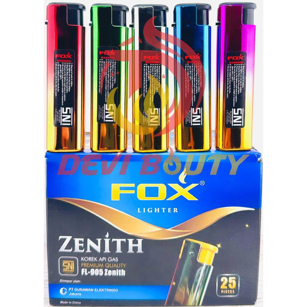 Casa_Nesia Korek Bara Badan Besi Zenith, Athena, Apollo, Pegasus, Fortis, Squid, Amola Isi 25 Pcs