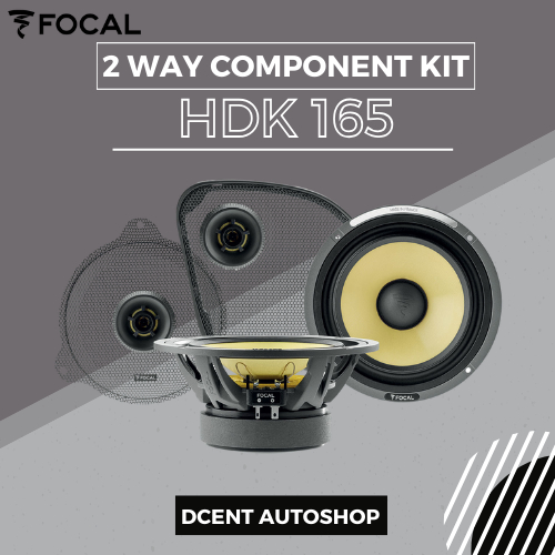 Speaker 2-Way Component Kit Focal HDK 165 2014 UP - Focal Speaker 2-Way Mobil - Audio Mobil - 100% O