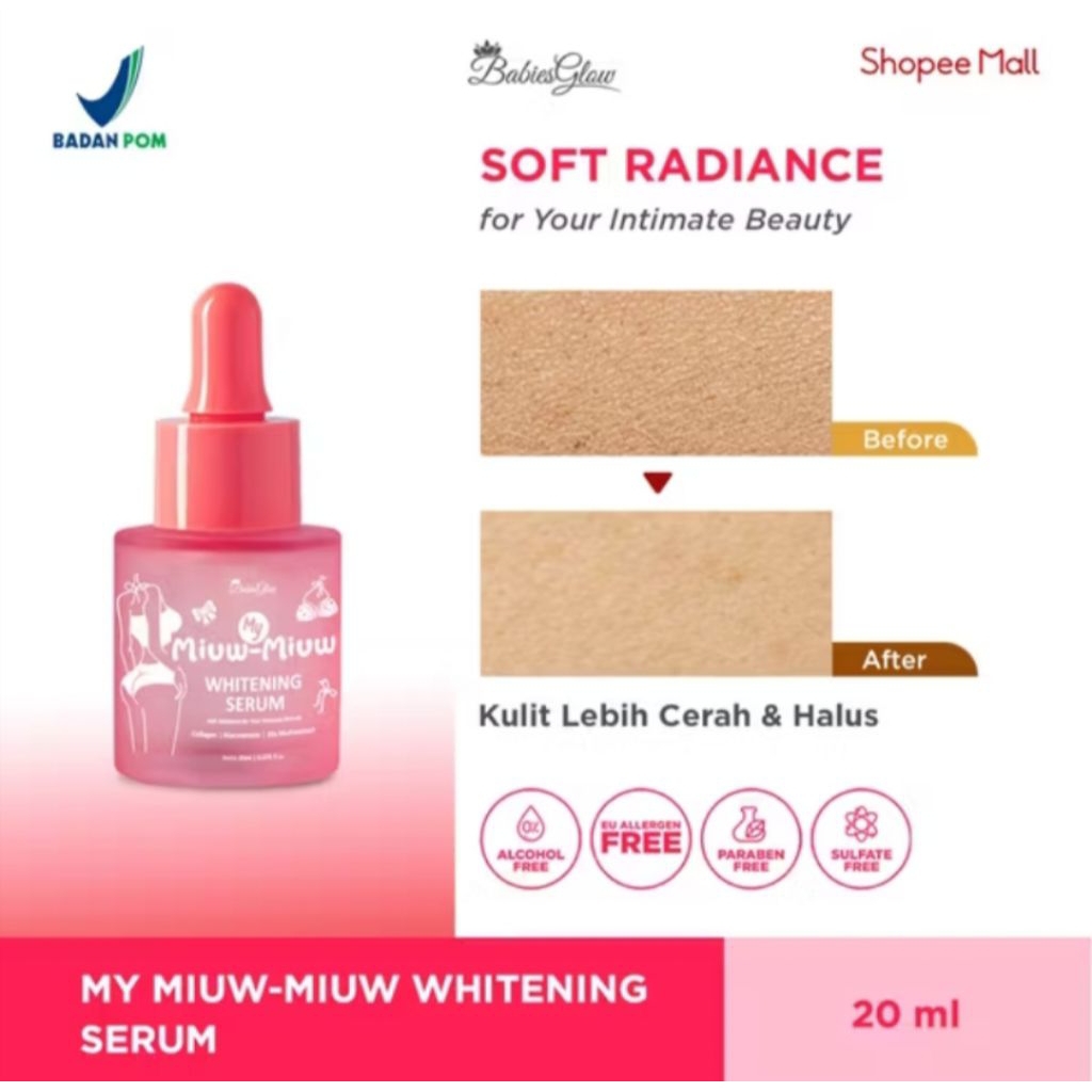 Babies Glow My Miuw Miuw Whitening Serum