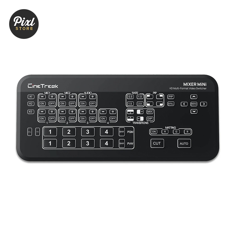 Cinetreak Mixer Mini FHD 4 Channel HDMI Video Switcher