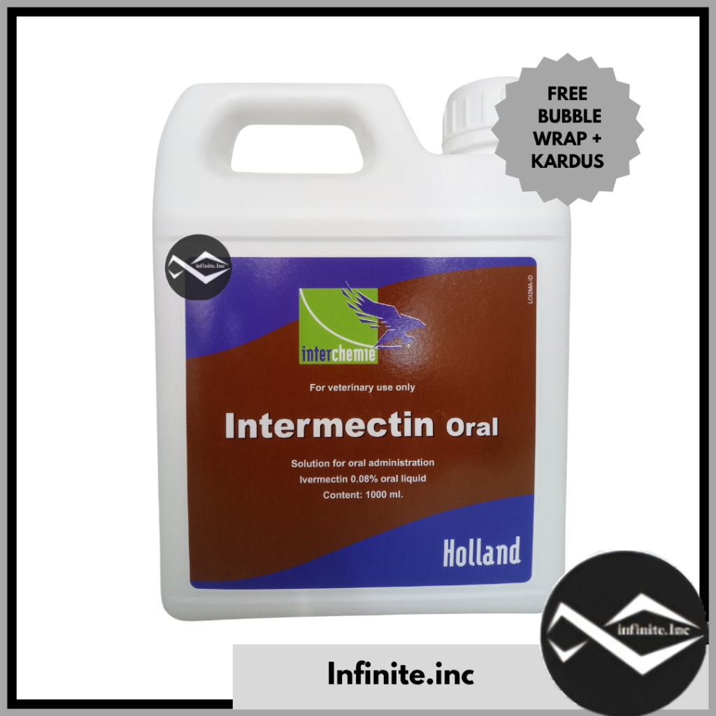 Intermectin Oral 1L Obat Cacing 1 Liter