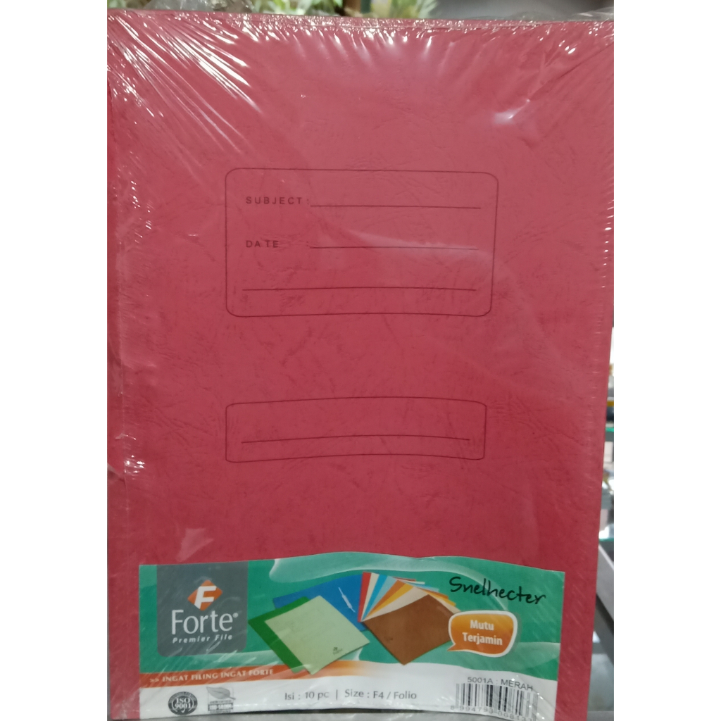 

Map Snelhecter CUCI GUDANG 1 Pack/10Pcs RED (5001)