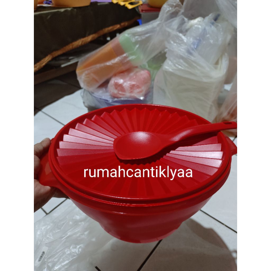 large rice bowl tupperware/ bakul nasi tupperware