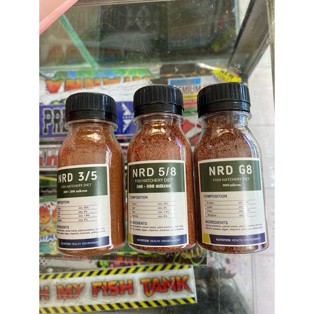 Pelet Ikan NRD 50gram