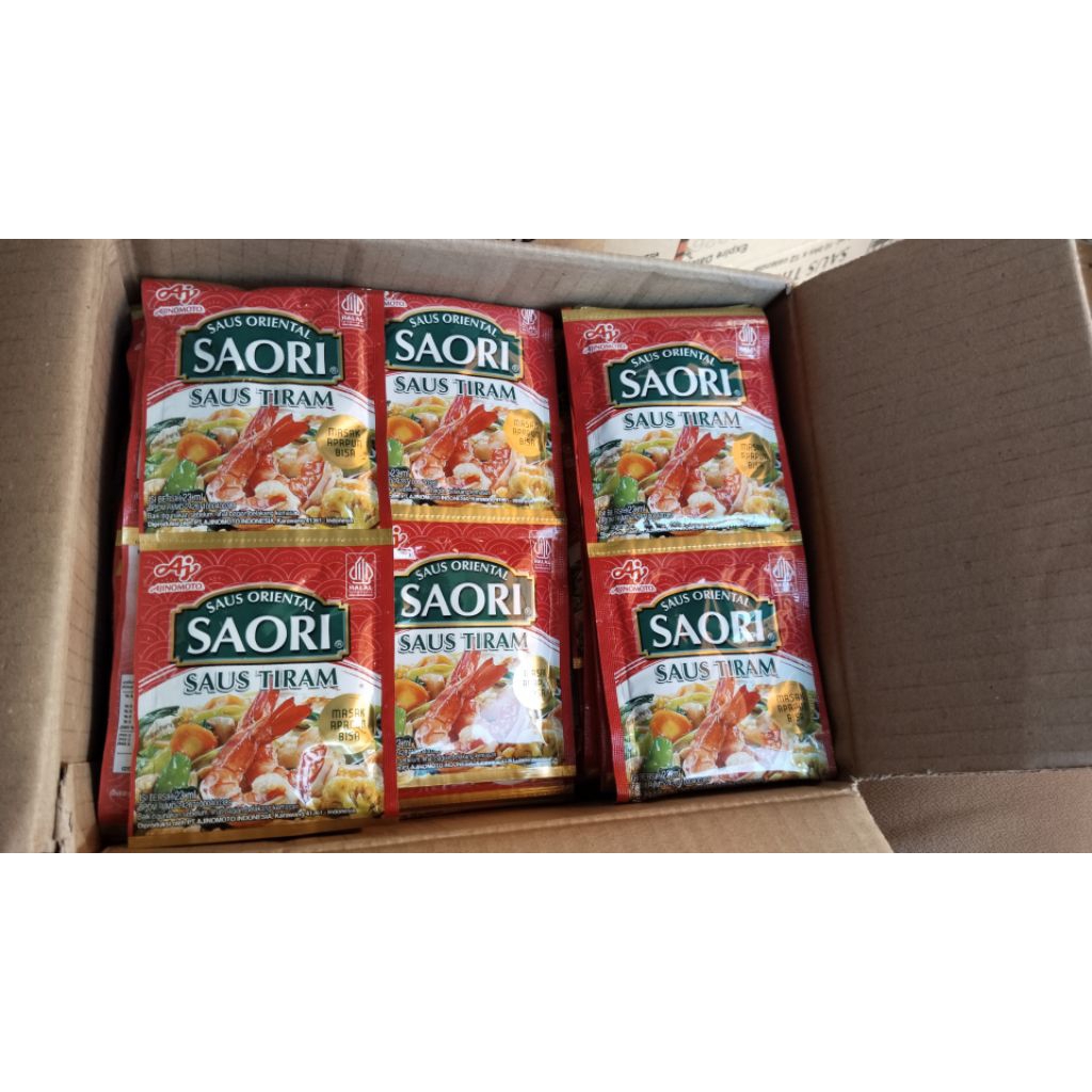 

1 renceng Saori saus tiram sachet