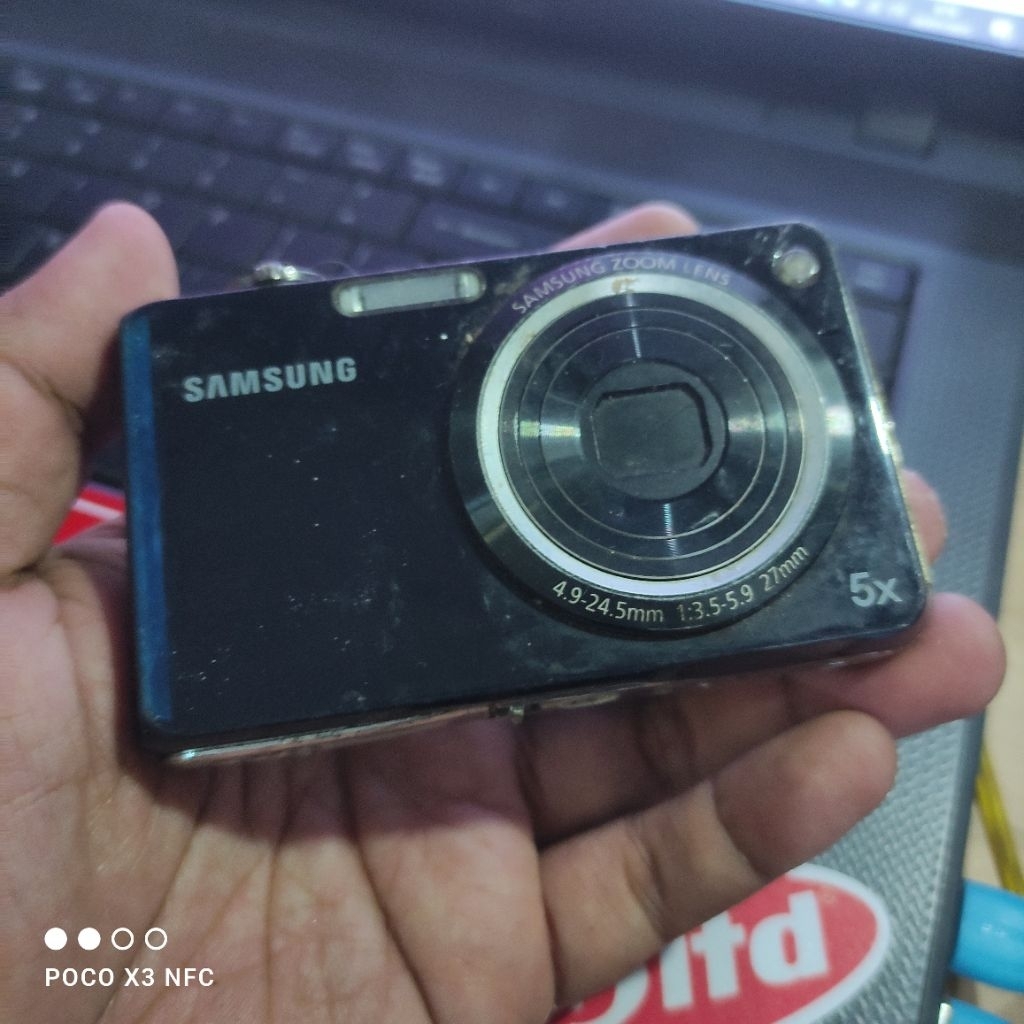 Kamera Samsung Samsung PL150 cek catatan deskripsi