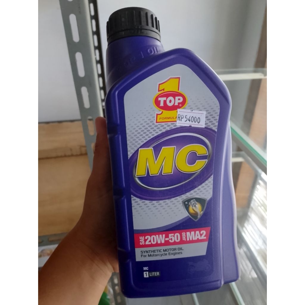 Oli TOP1 MC SAE 20W-50 JASO MA2