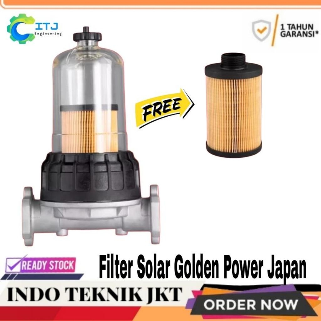 filter solar water separator 1 inch Water Separator Solar 1"x1" Filter Solar BBM - Model kaca