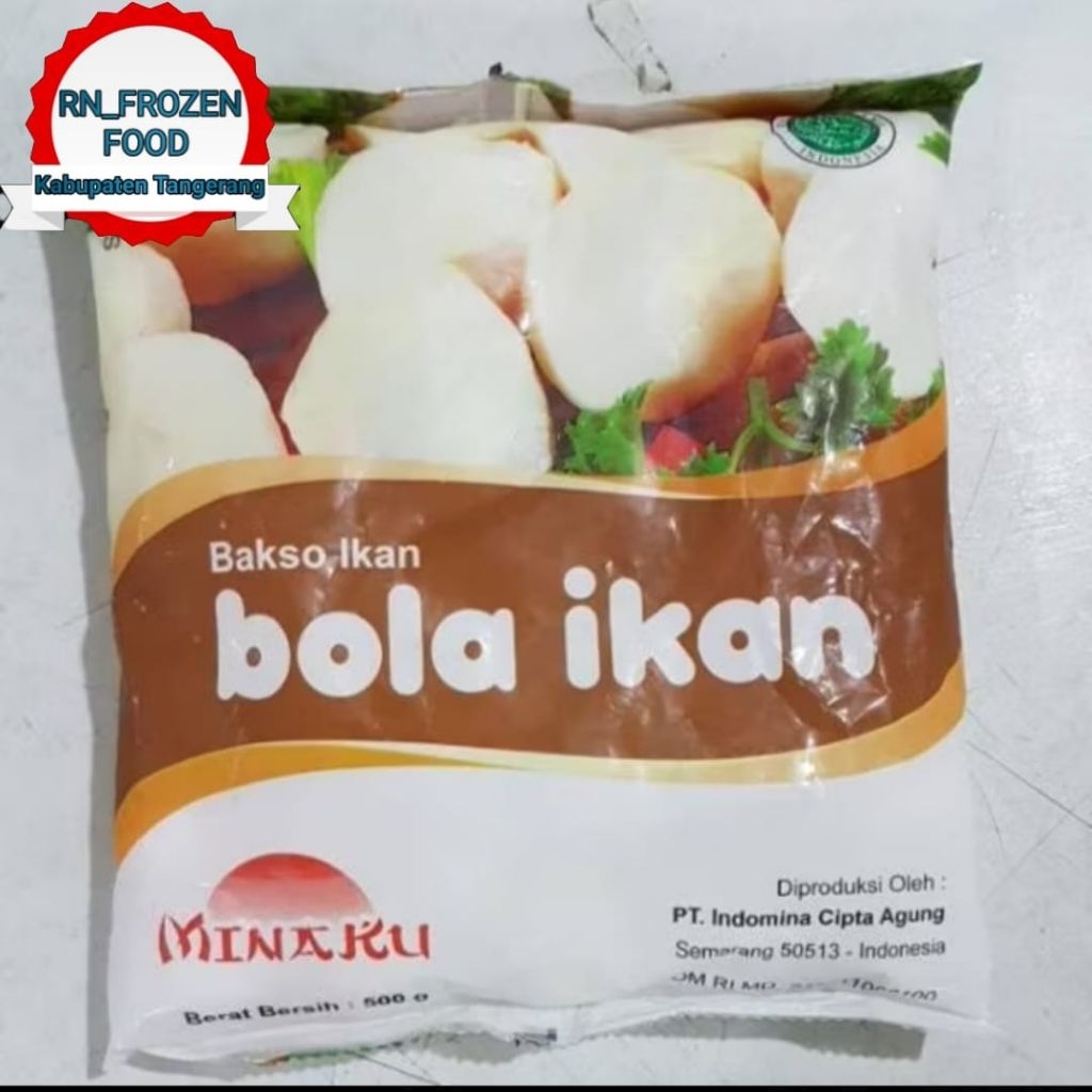 

MINAKU BOLA IKAN 500gr | Bakso Ikan 500gr