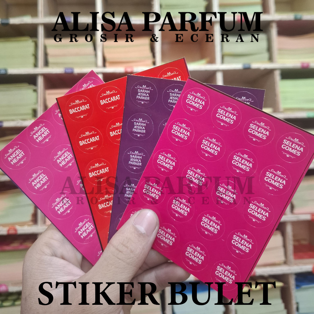 

stiker bulet nama-nama parfum