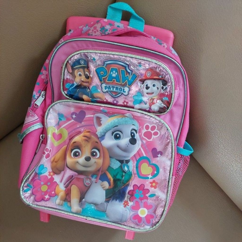 Tas Dorong Trolly Paw Patrol