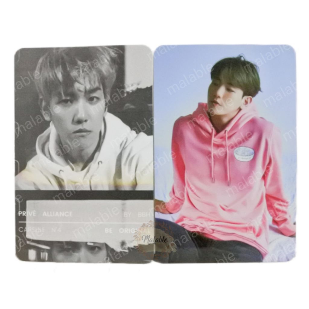 Photocard Official Prive Baekhyun pc