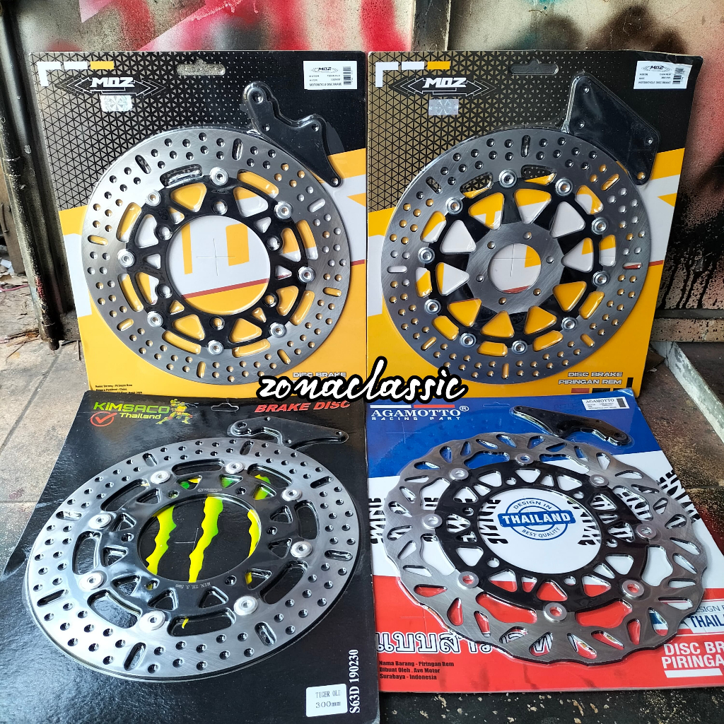 Piringan Cakram Tiger Old Megapro New MP Primus Tiger Lama Verza Model Moto1 Pro1 PSM KTC 300mm