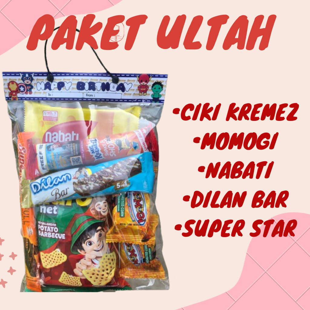 

PAKET SNACK ULTAH ANAK /Graduation/Khitanan/Gift