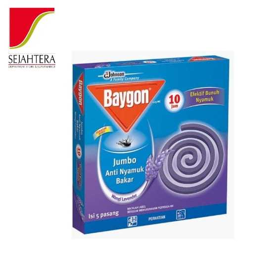 BAYGON BAKAR LAVENDER JUMBO 5s BOX