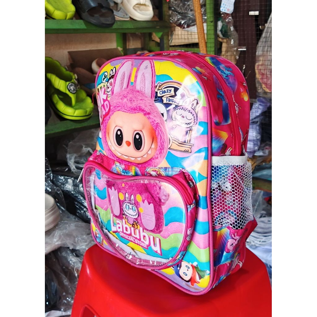 Tas Anak Cewe Labubu Pink