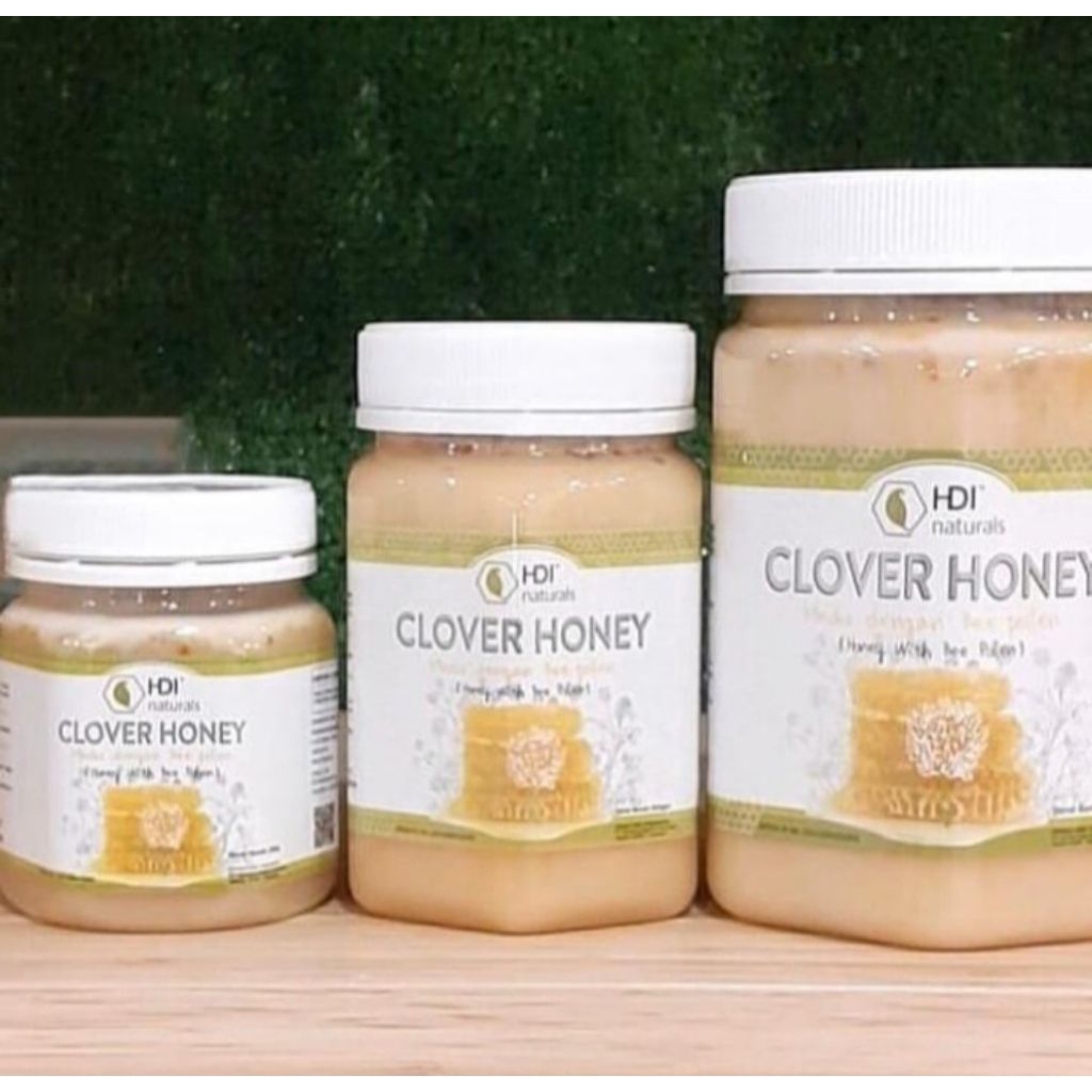 

clover honey 1kg,500gr,250gr original 2028 free sendok kayu