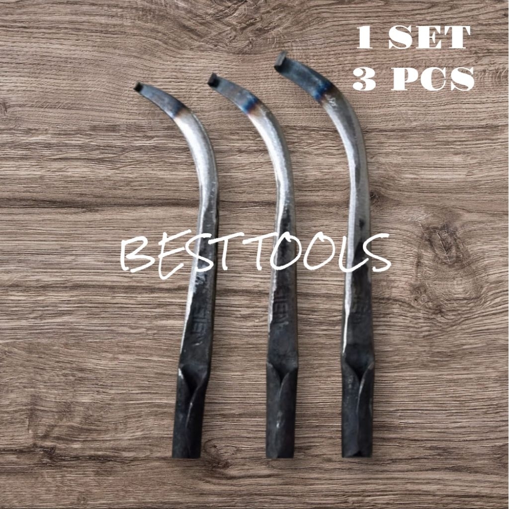 Pisau carving gaharu 1 set (3pcs)