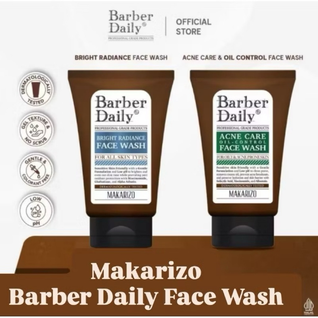 Makarizo Barber Daily Face Wash