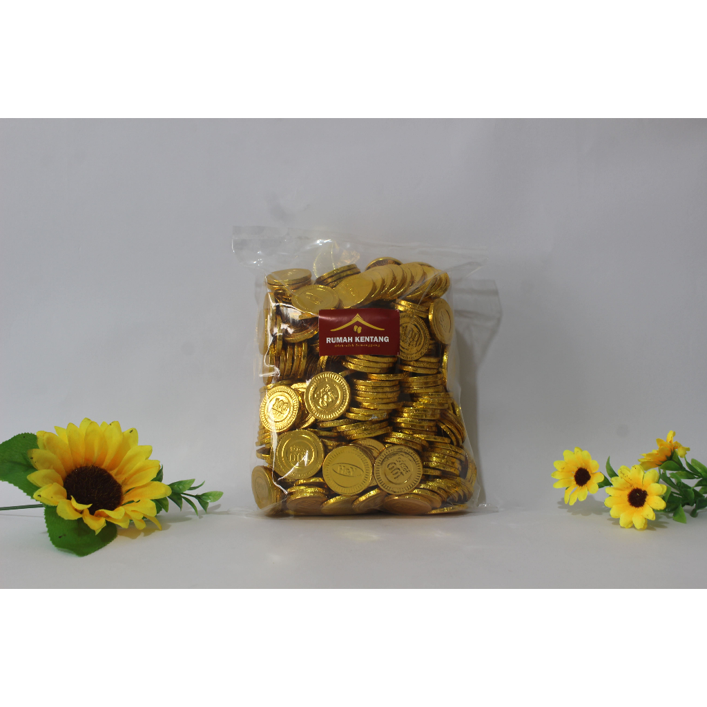 

Murah coklat koin coklat viral coklat coin cokelat koin coklat emas isi 20 pcs