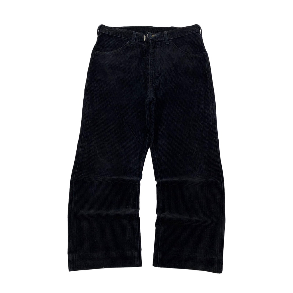 SEDGEFIELD BY WRANGLER CORDUROY BLACK PANTS