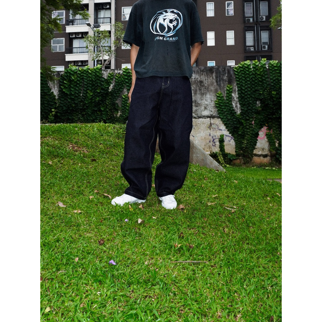 Raw denim baggy voltevace