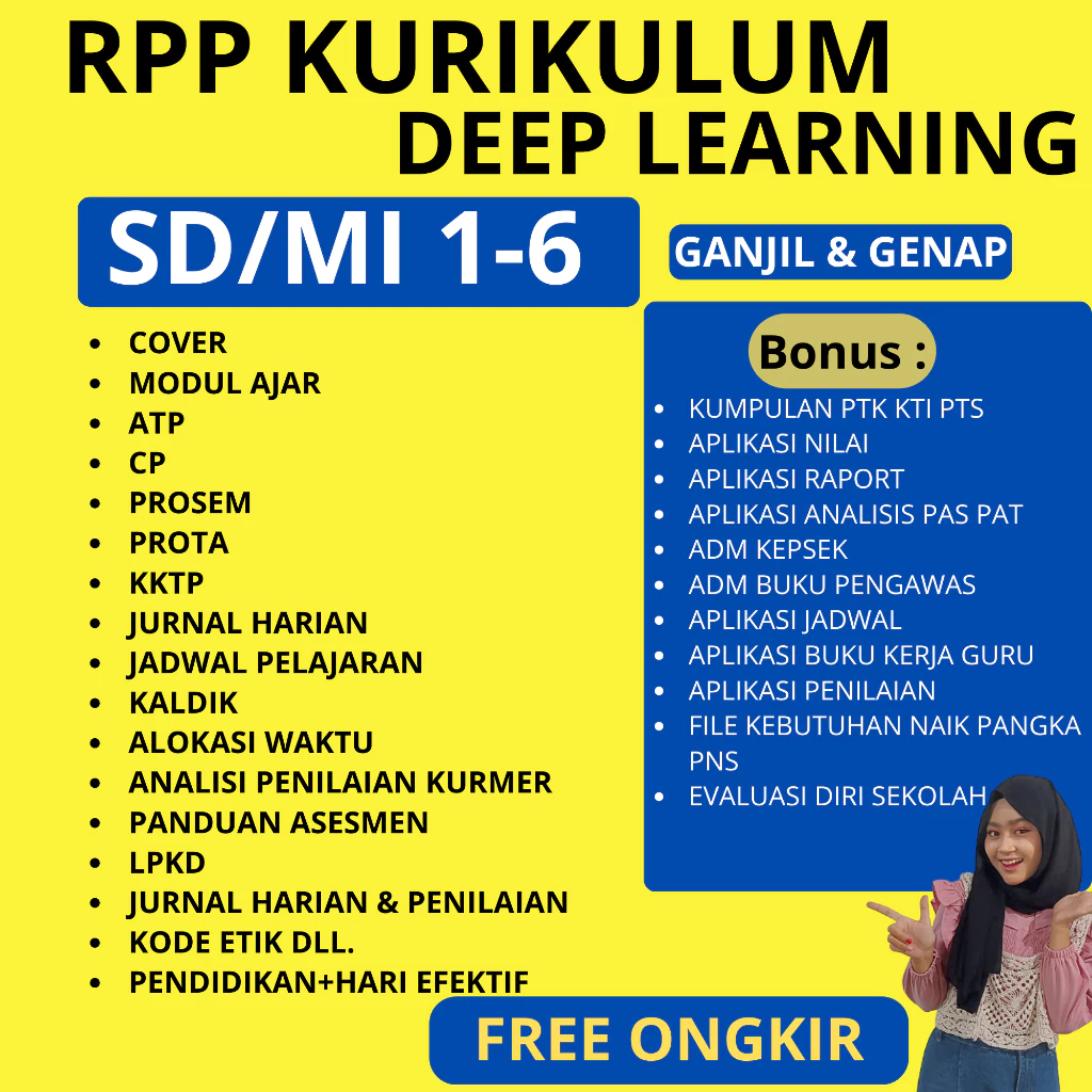 

RPP KURIKULUM DEEP LEARNING SD - PERANGKAT PEMBELAJARAN KURIKULUM DEEP LEARNING SD KELAS 1 2 3 4 5 6