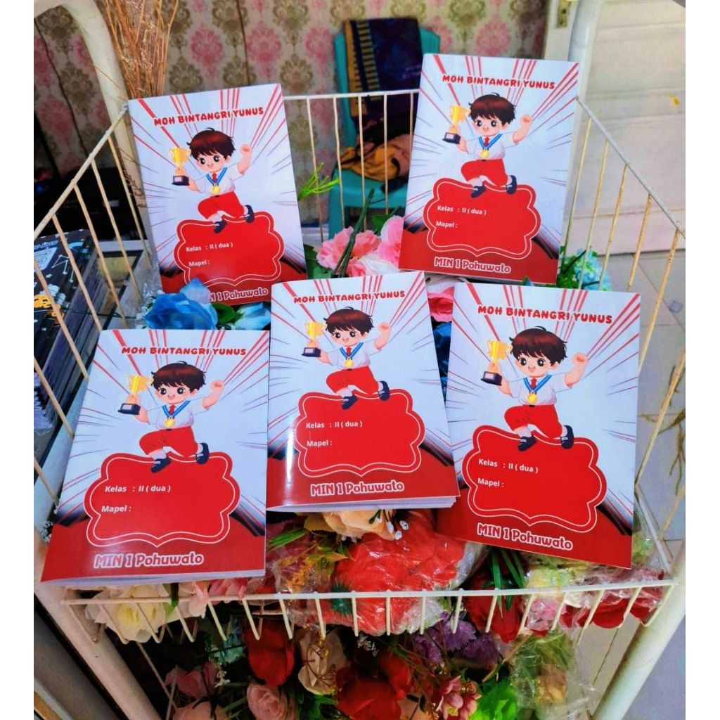

BUKU TULIS CUSTOM NAMA ANAK SD LAKI-LAKI ukuran A5
