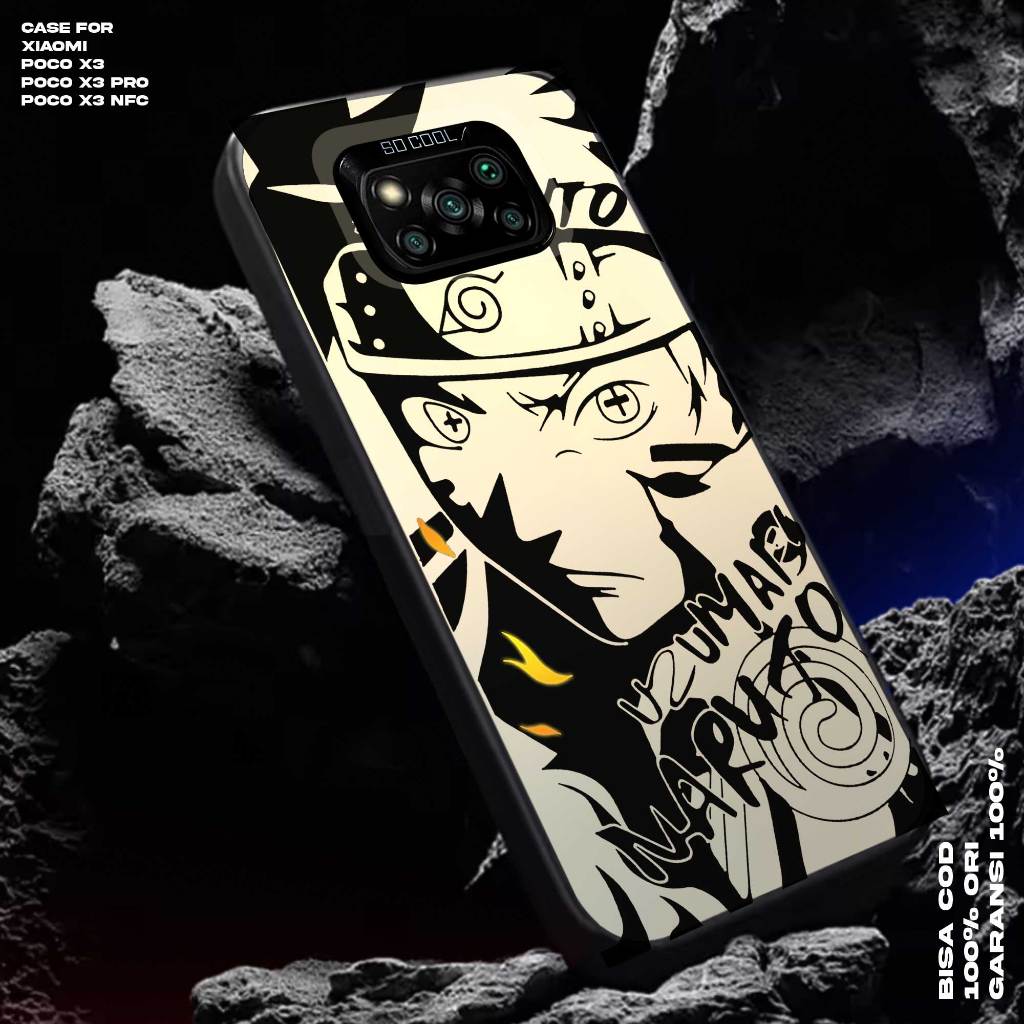 Case Xiaomi Poco X3 - X3 nfc - X3 Pro Casing Xiaomi Motif nrt Premium Matte Hard Casing - Case IMD -