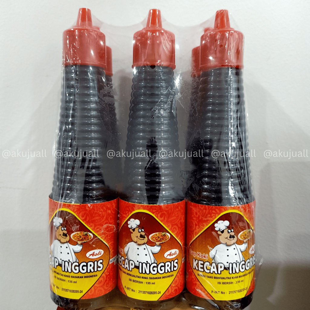 

KECAP INGGRIS CAP KOKI / SAOS INGGRIS (MINIM BELI 3, BISA CAMPUR VARIAN)