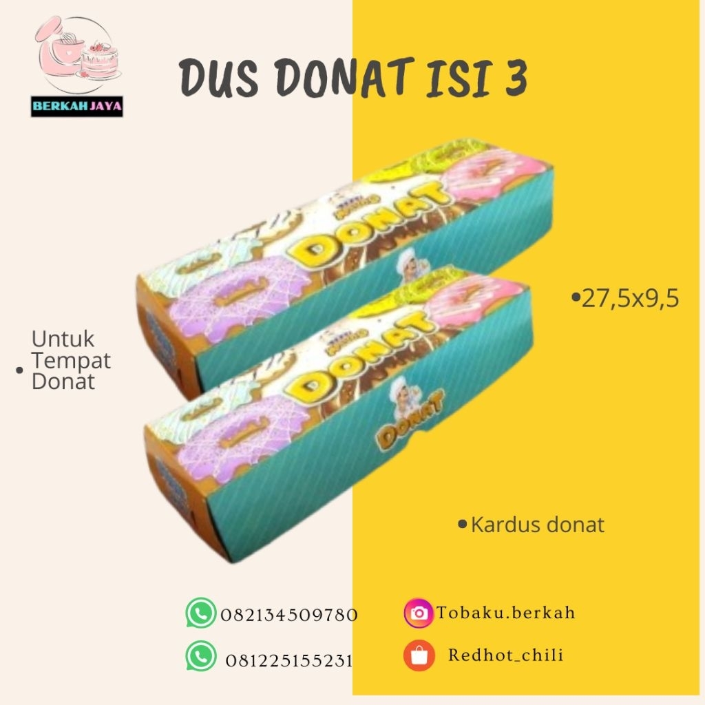

Dus Donat Isi 3 Motif