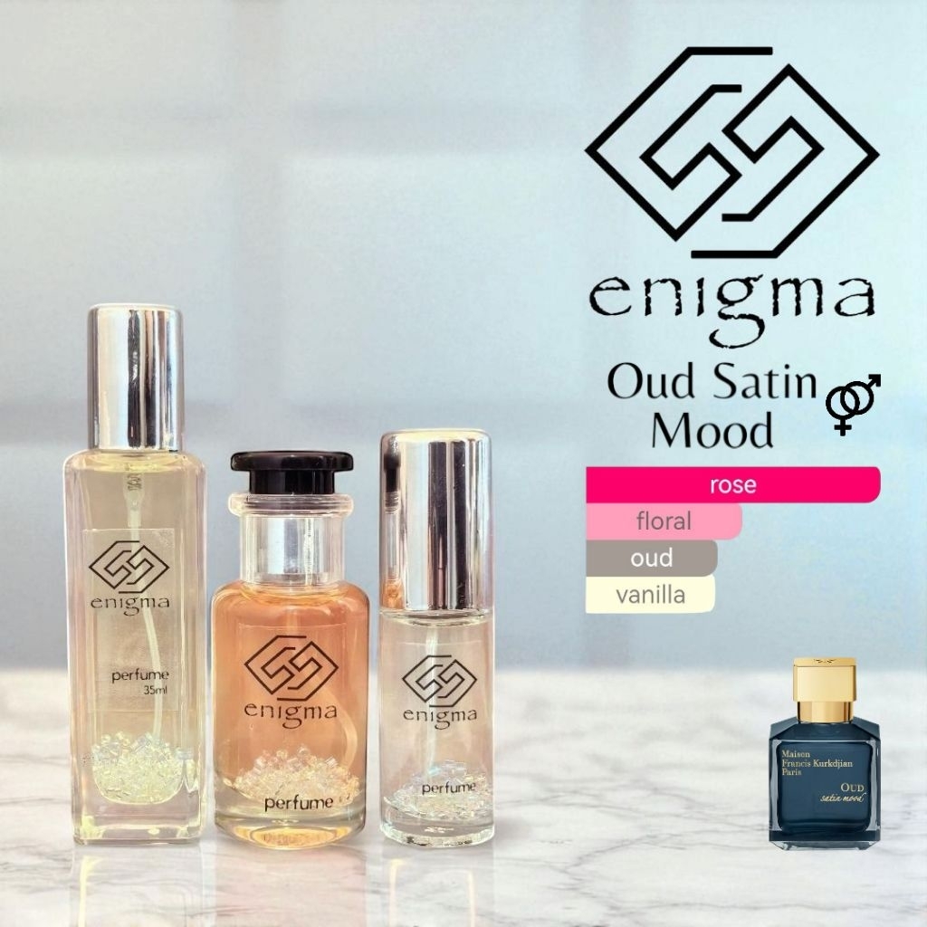 enigma Perfume SATIN inpired Mais0nFK Travel Size 15ml 25ml 35ml