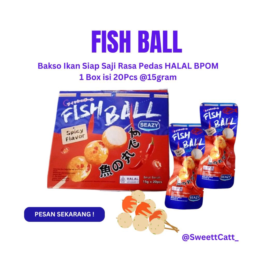 

SEAZY FISH BALL 20pcs