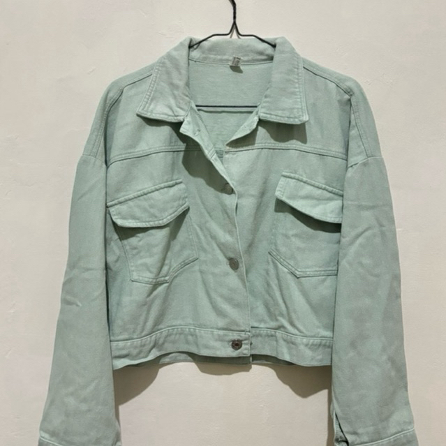 mint jeans jacket