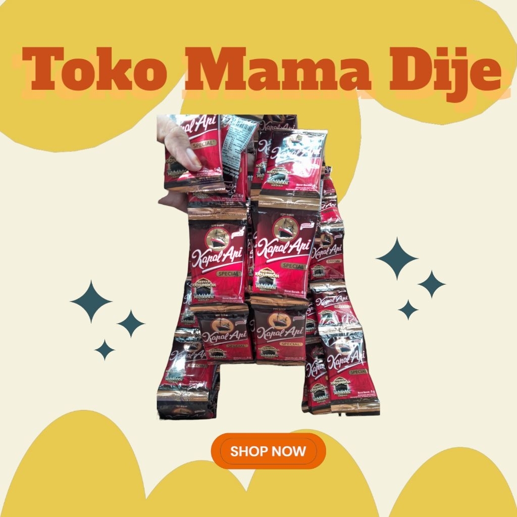 

(TMD3) ECER DAN PAKET Kopi kapal api mini renceng 6gr