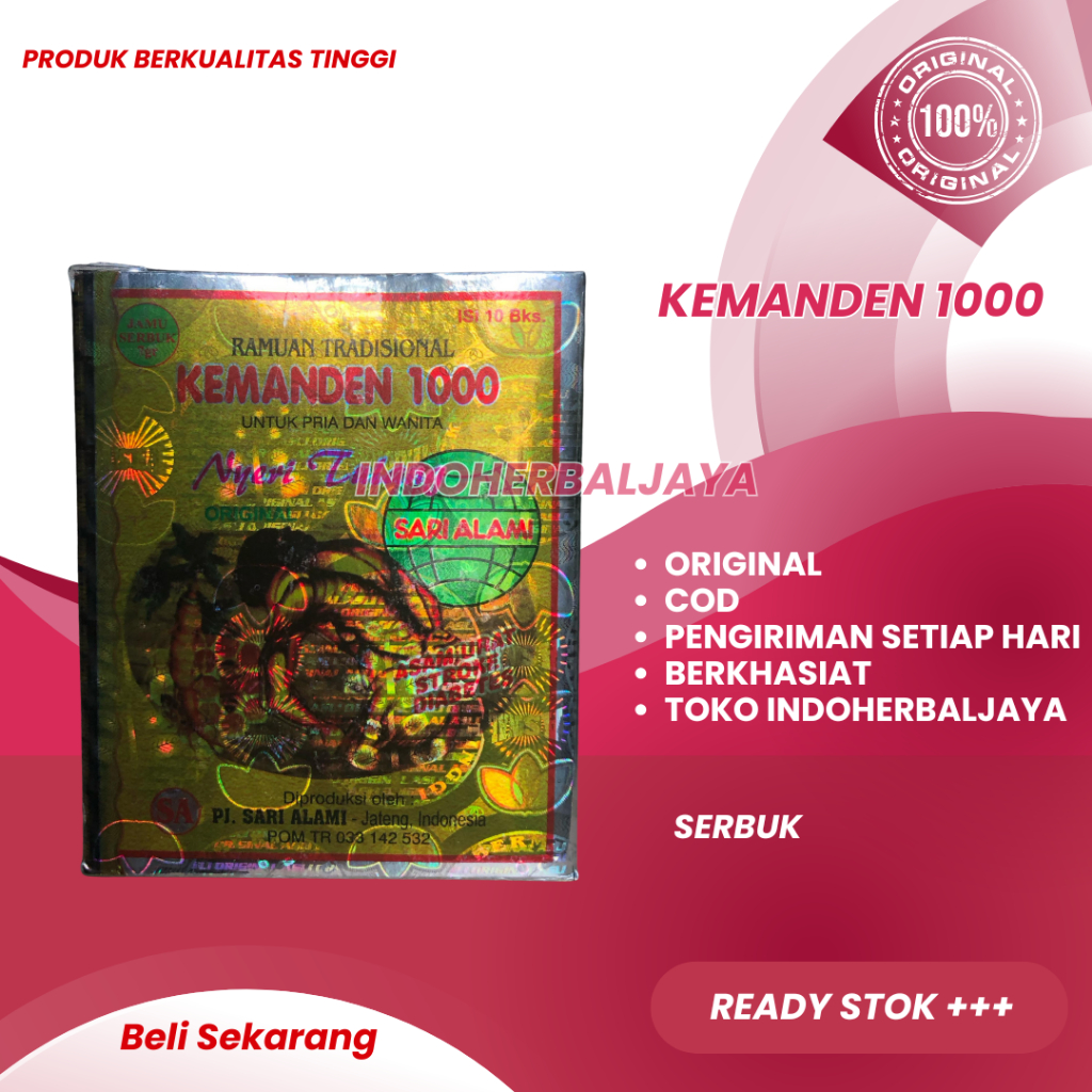 

Serbuk Kemaden 1000 Original 100%