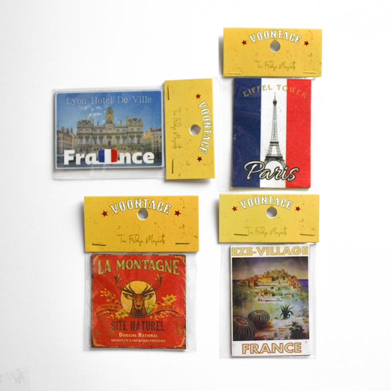 Magnet Kulkas Prancis Besi Souvenir Oleh-Oleh Prancis